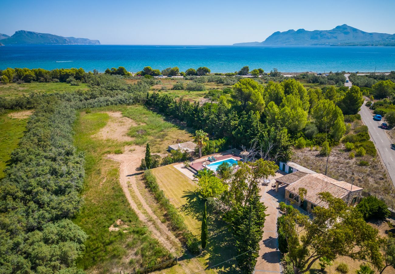 Domaine à Puerto Pollensa - Finca près de la mer Ses Rotes avec piscine à Pollensa