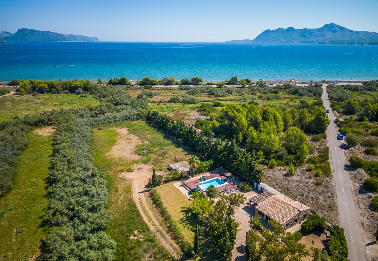 Domaine à Puerto Pollensa - Finca près de la mer Ses Rotes avec piscine à Pollensa