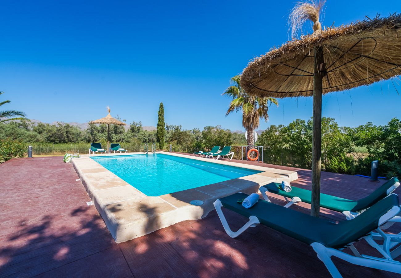 Domaine à Puerto Pollensa - Finca près de la mer Ses Rotes avec piscine à Pollensa