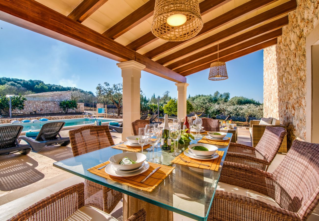 Domaine à Ariany - Finca Sa Canova Ariany avec piscine et maison dans les arbres à Majorque