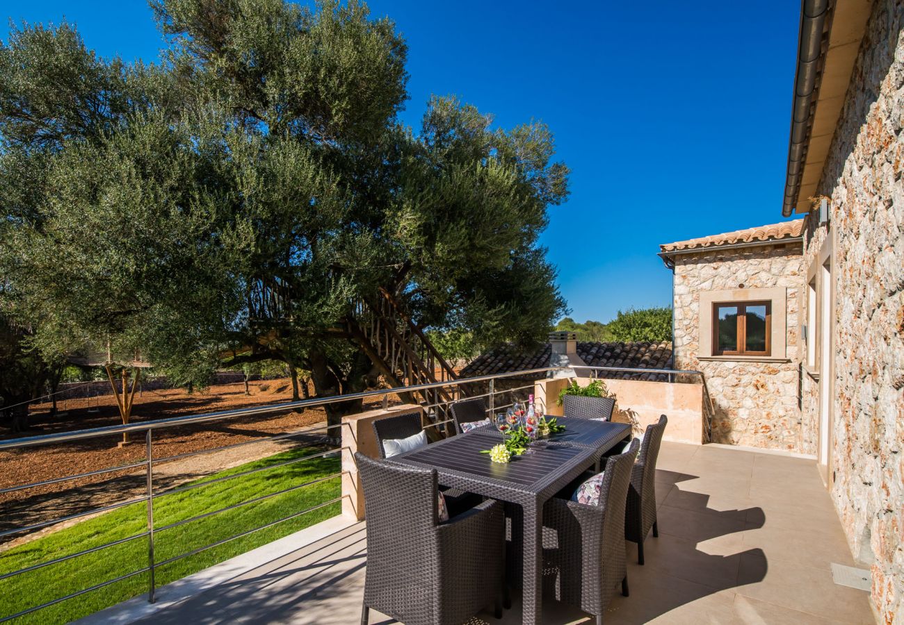 Domaine à Ariany - Finca Sa Canova Ariany avec piscine et maison dans les arbres à Majorque