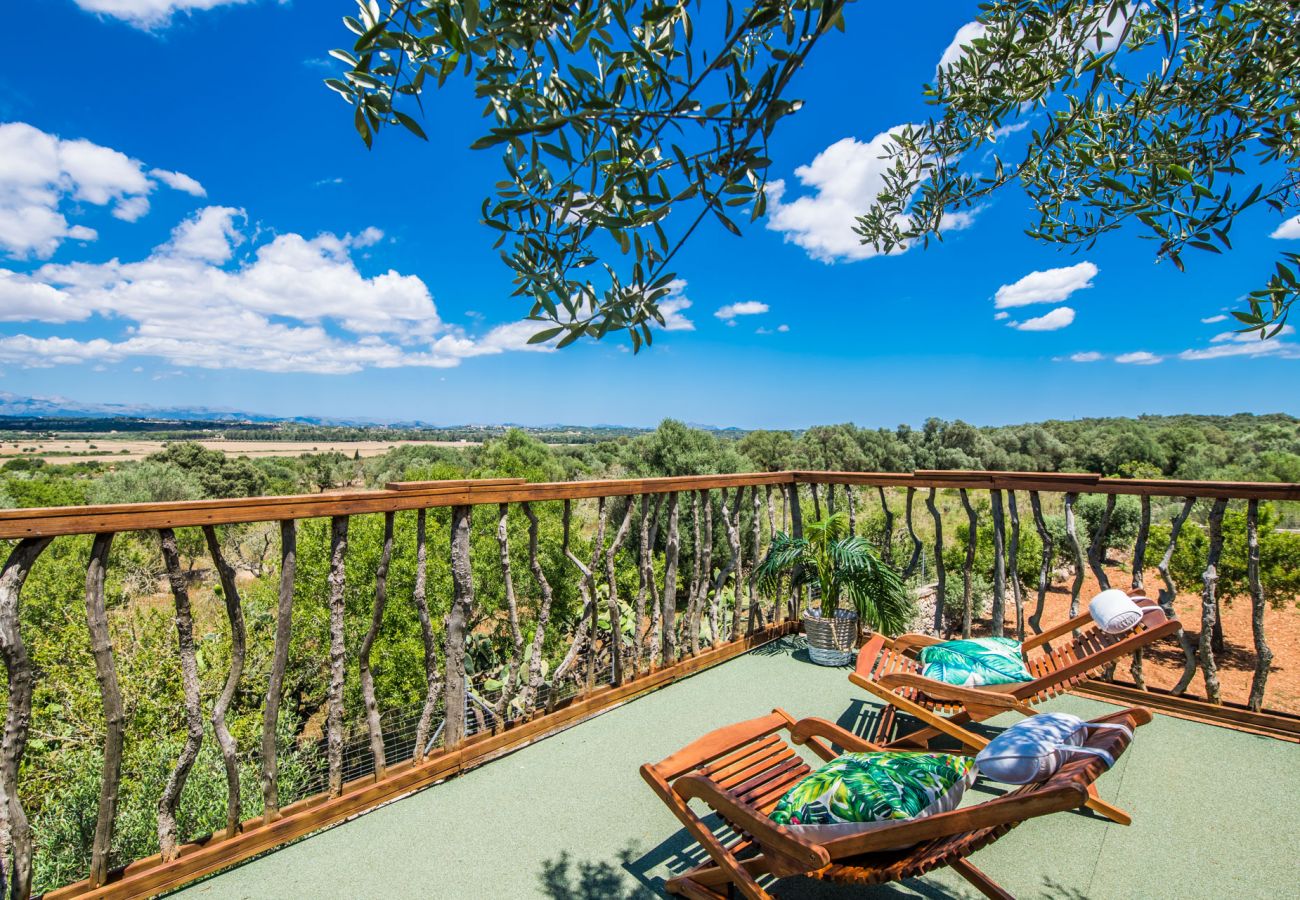 Domaine à Ariany - Finca Sa Canova Ariany avec piscine et maison dans les arbres à Majorque