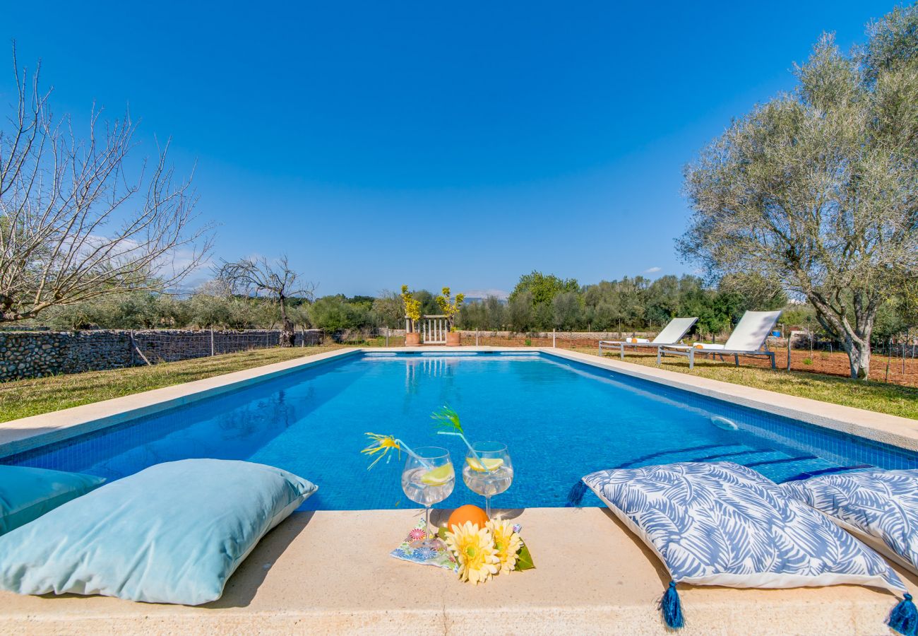 Domaine à Buger - La finca mallorquina Ses Planes avec piscine.