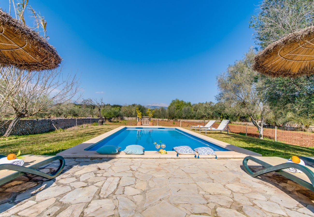 Domaine à Buger - La finca mallorquina Ses Planes avec piscine.