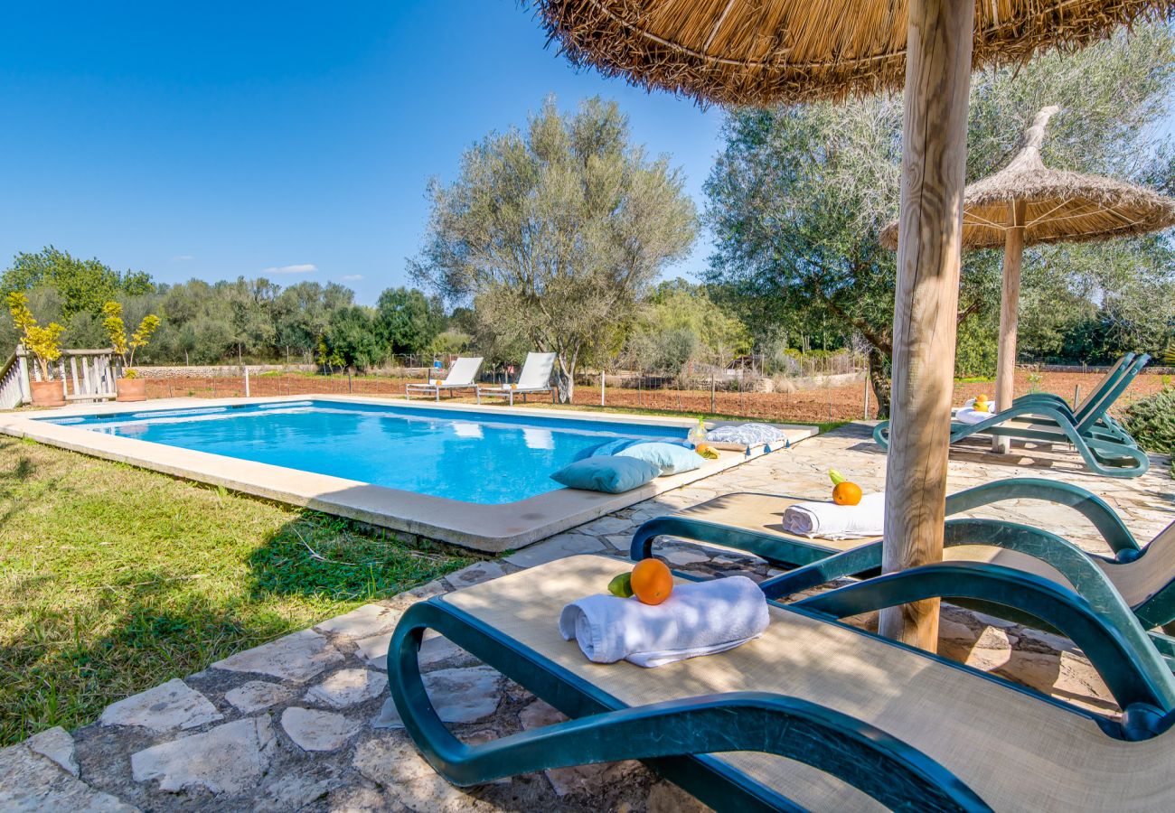 Tourisme intérieur dans une finca avec piscine à Majorque