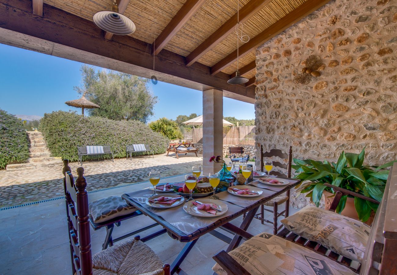 Domaine à Buger - La finca mallorquina Ses Planes avec piscine.