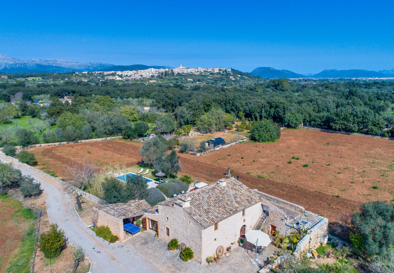 Domaine à Buger - La finca mallorquina Ses Planes avec piscine.