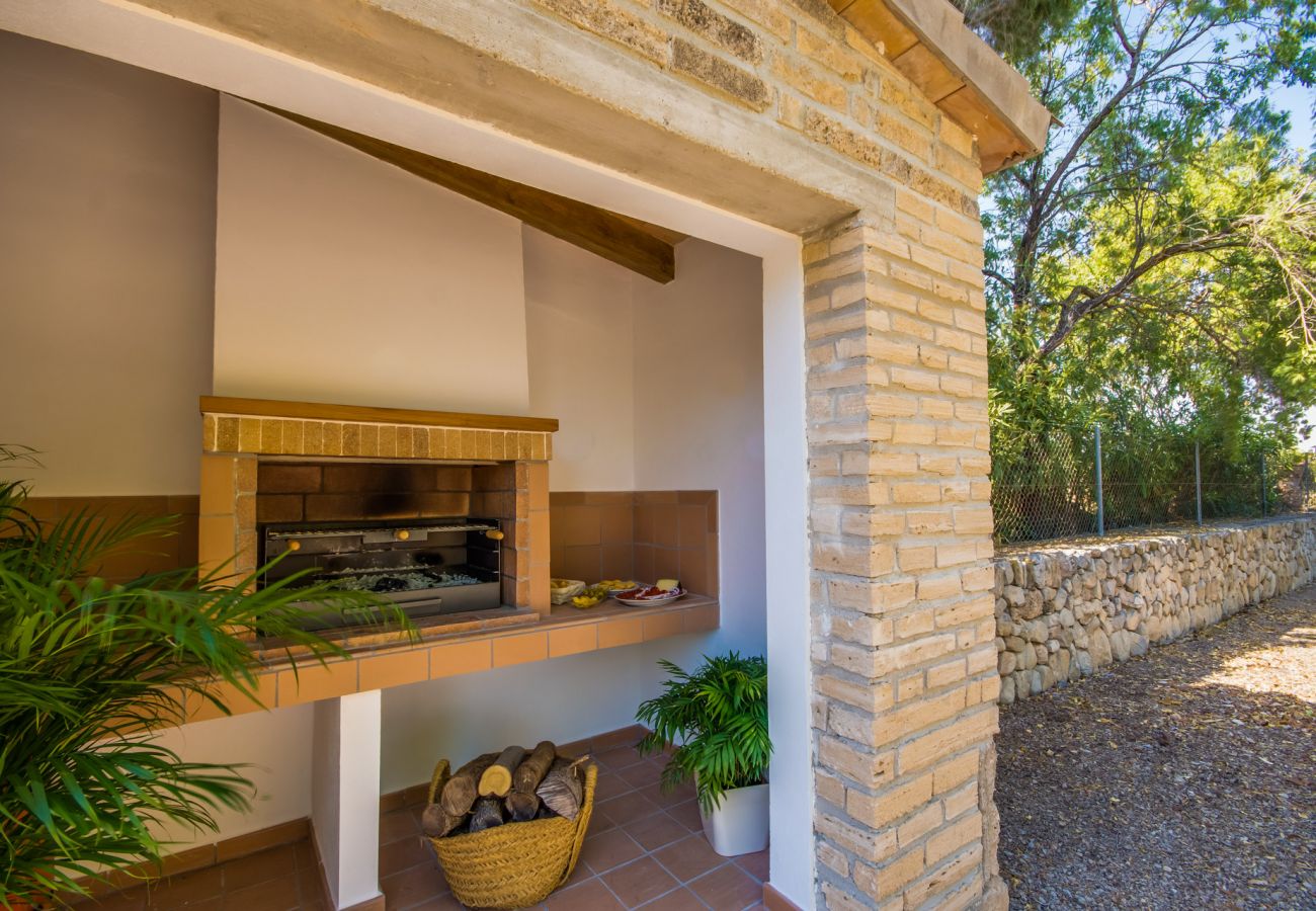 Domaine à Alcudia - Finca Majorquine à Alcudia Ses Poves avec piscine