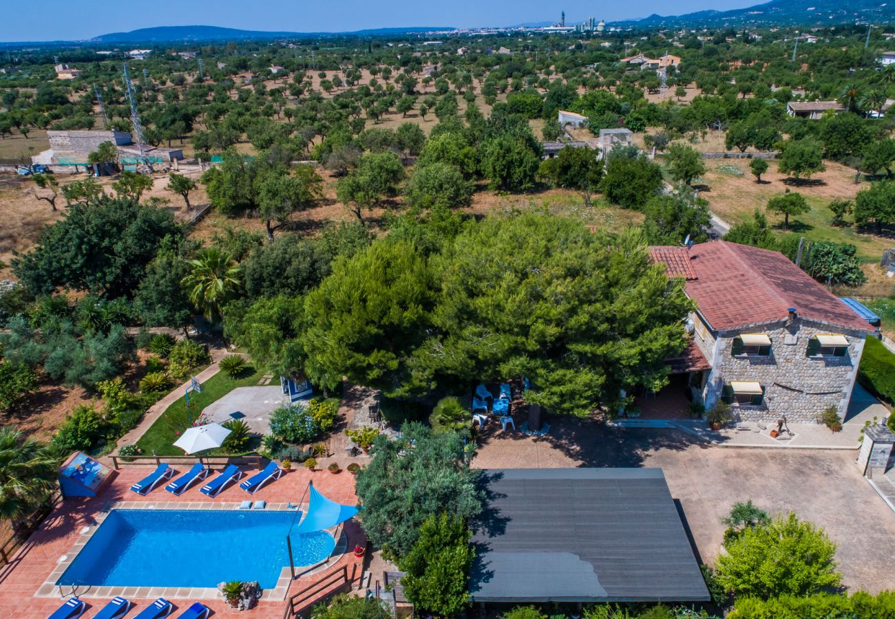 Domaine à Inca - Sustainable rural finca Sa Sort Mallorca with pool