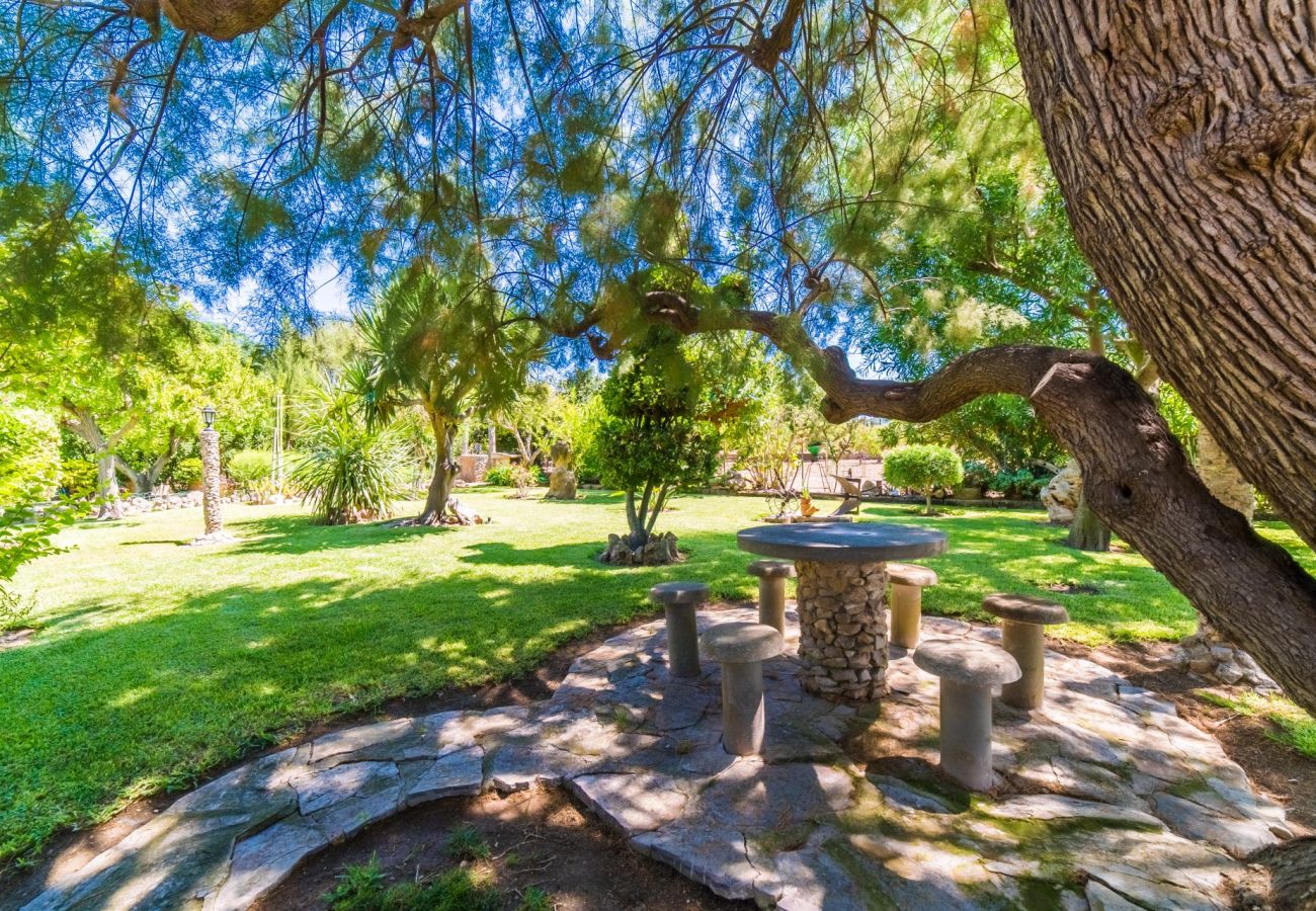 Location de vacances avec piscine à Pollensa près de la mer 