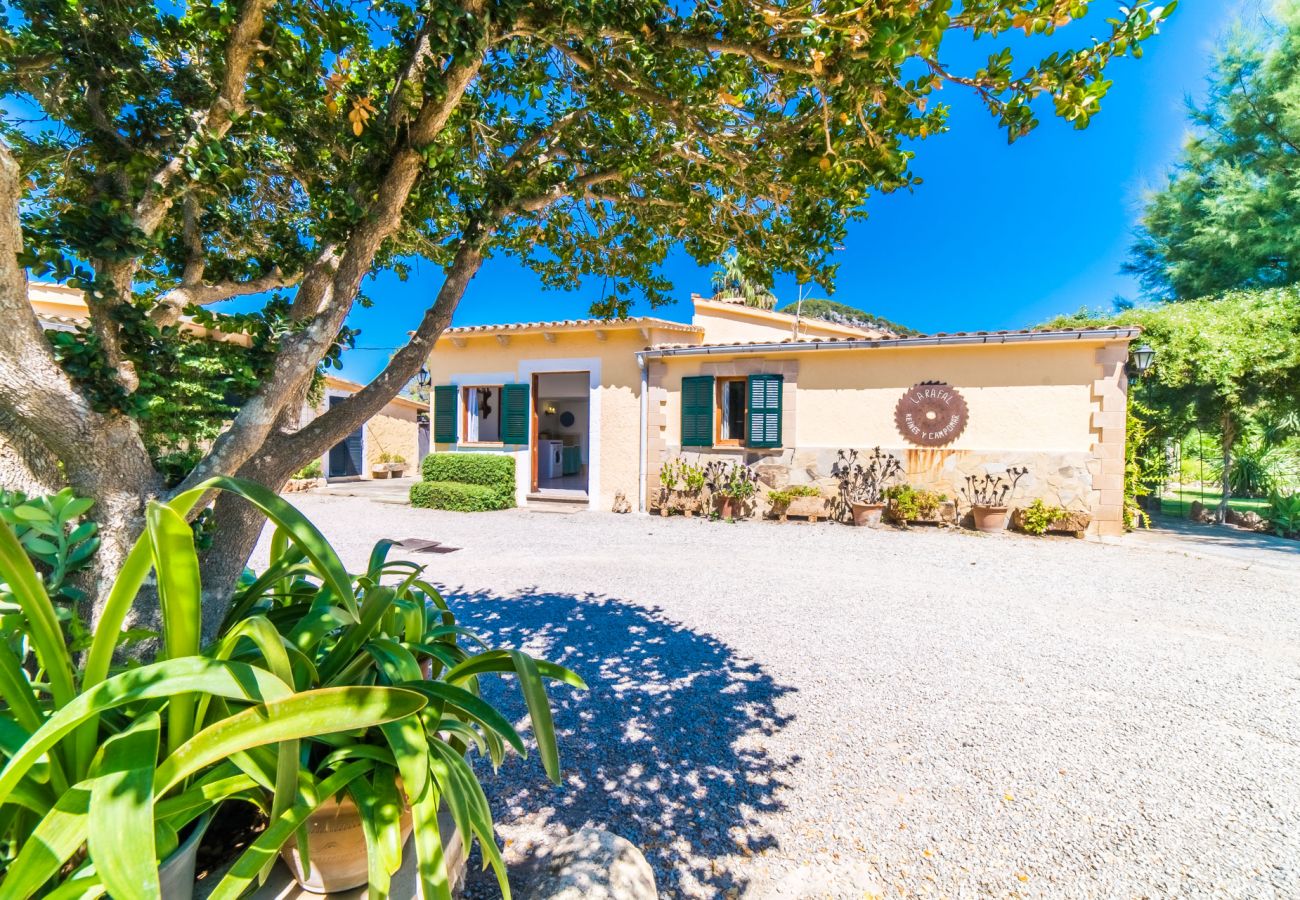 Domaine à Pollensa - Finca rustique à Pollensa Sa Sort Llarga avec piscine