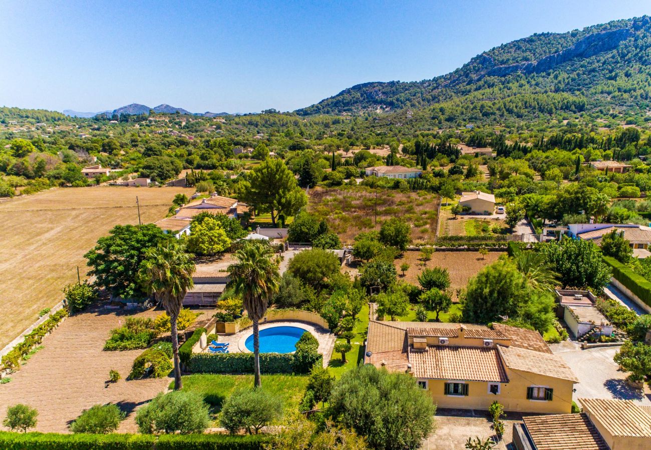 Domaine à Pollensa - Finca rustique à Pollensa Sa Sort Llarga avec piscine