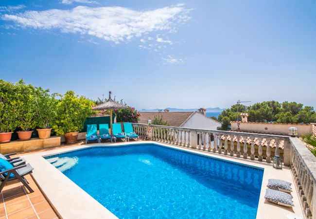 Maison près de la mer Veuremar à Alcudia avec piscine