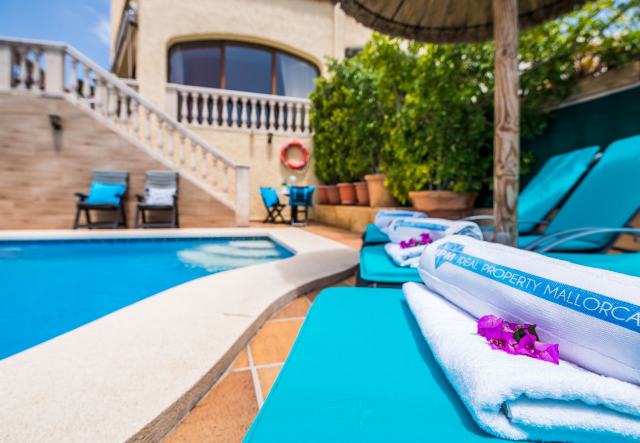 Maison à Alcanada - Maison près de la mer Veuremar à Alcudia avec piscine