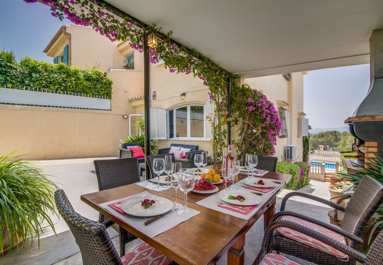 Maison à Alcanada - Maison près de la mer Veuremar à Alcudia avec piscine