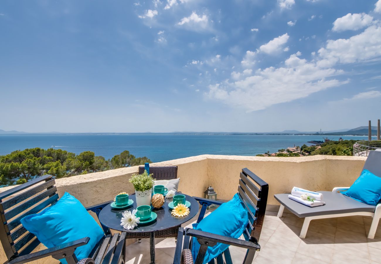 Maison à Alcanada - Maison près de la mer Veuremar à Alcudia avec piscine