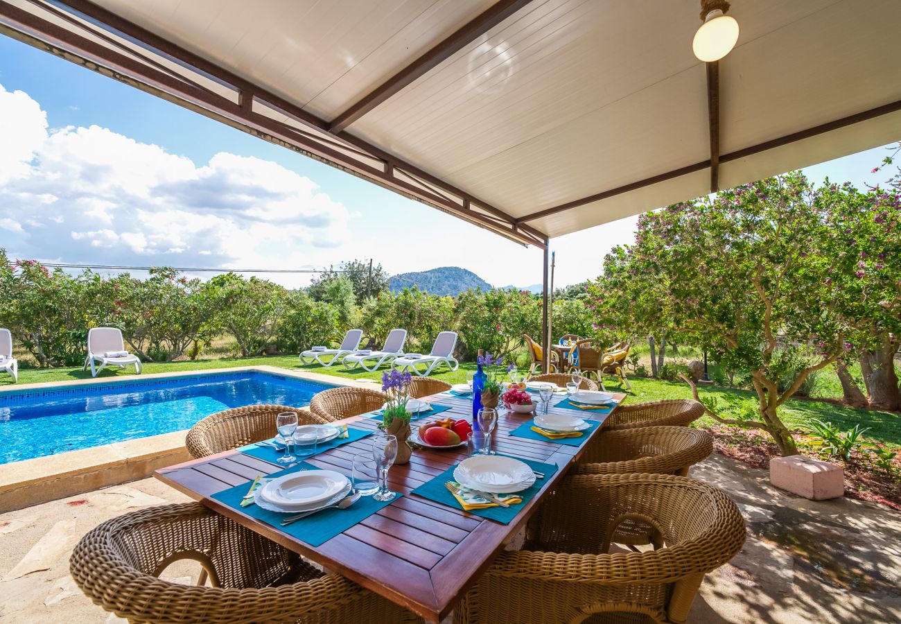 Domaine à Pollensa - Propriété à Pollensa Can Carabassot avec piscine privée