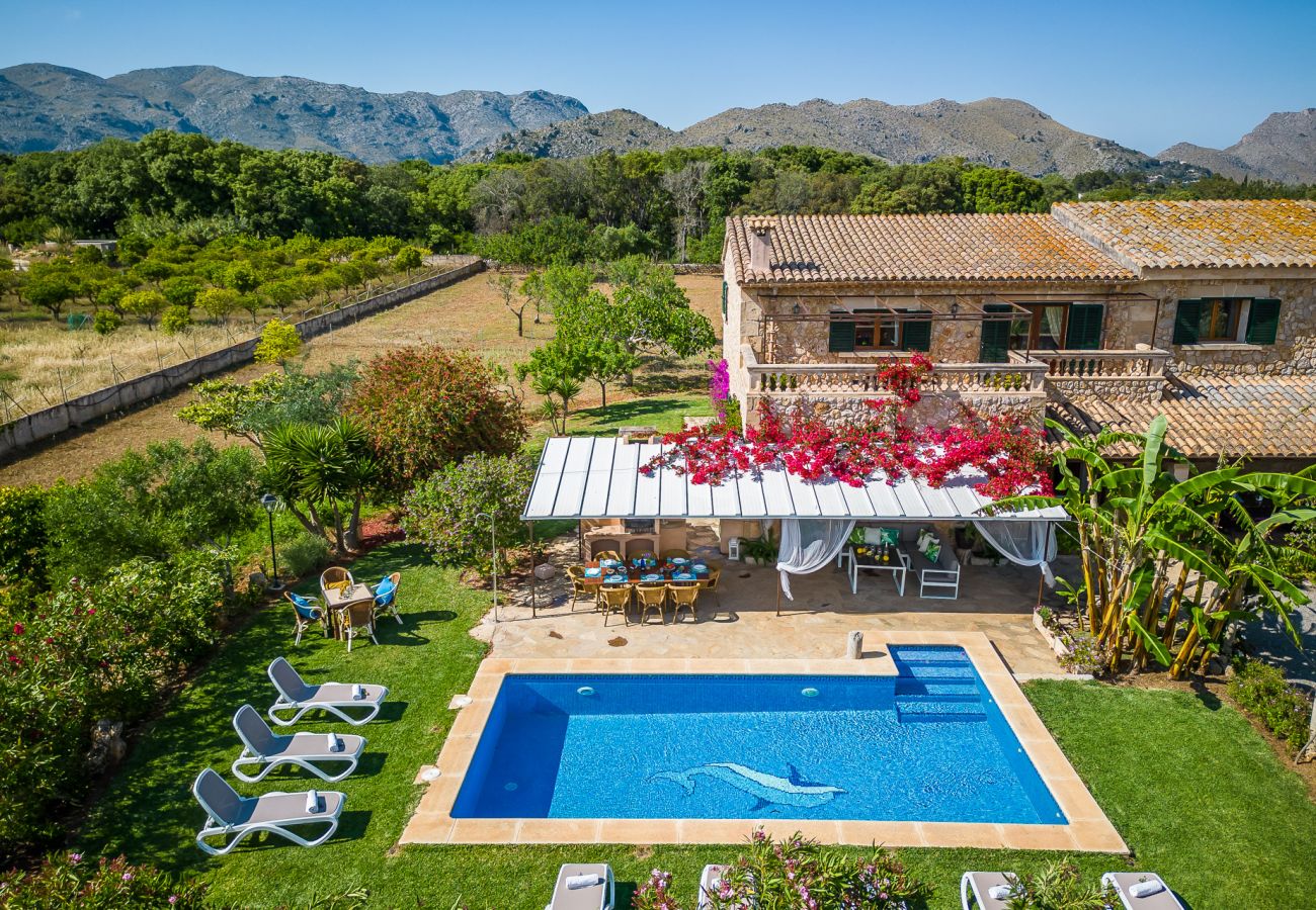 Domaine à Pollensa - Propriété à Pollensa Can Carabassot avec piscine privée