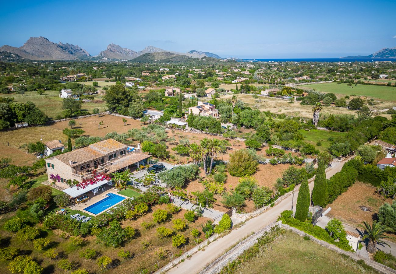 Domaine à Pollensa - Propriété à Pollensa Can Carabassot avec piscine privée