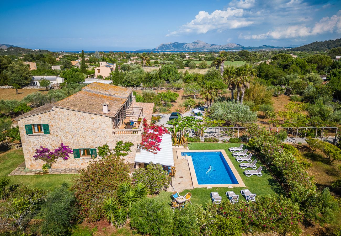 Domaine à Pollensa - Propriété à Pollensa Can Carabassot avec piscine privée