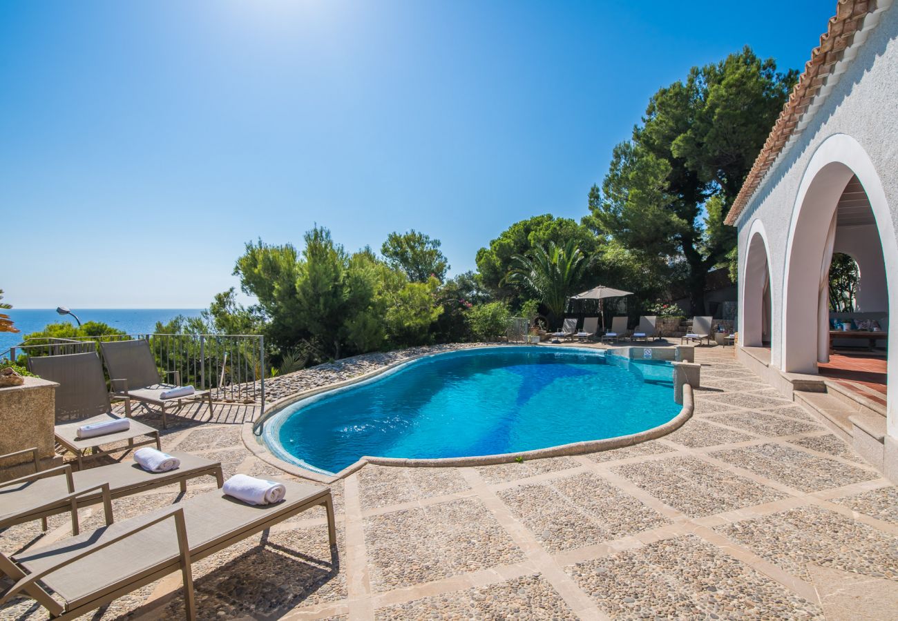 Maison avec piscine et vue sur la mer à Majorque