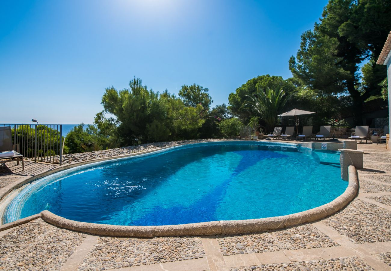 Maison à Capdepera - Maison Mallorca Ram de Mar avec vue sur la mer et piscine