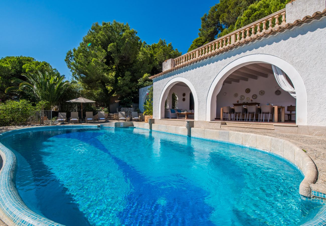 Maison à Capdepera - Maison Mallorca Ram de Mar avec vue sur la mer et piscine