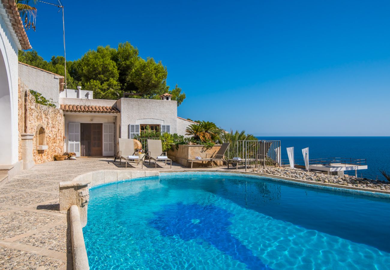 Maison à Capdepera - Maison Mallorca Ram de Mar avec vue sur la mer et piscine