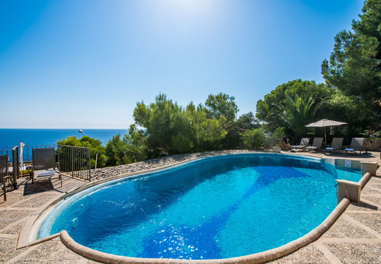 Maison à Capdepera - Maison Mallorca Ram de Mar avec vue sur la mer et piscine