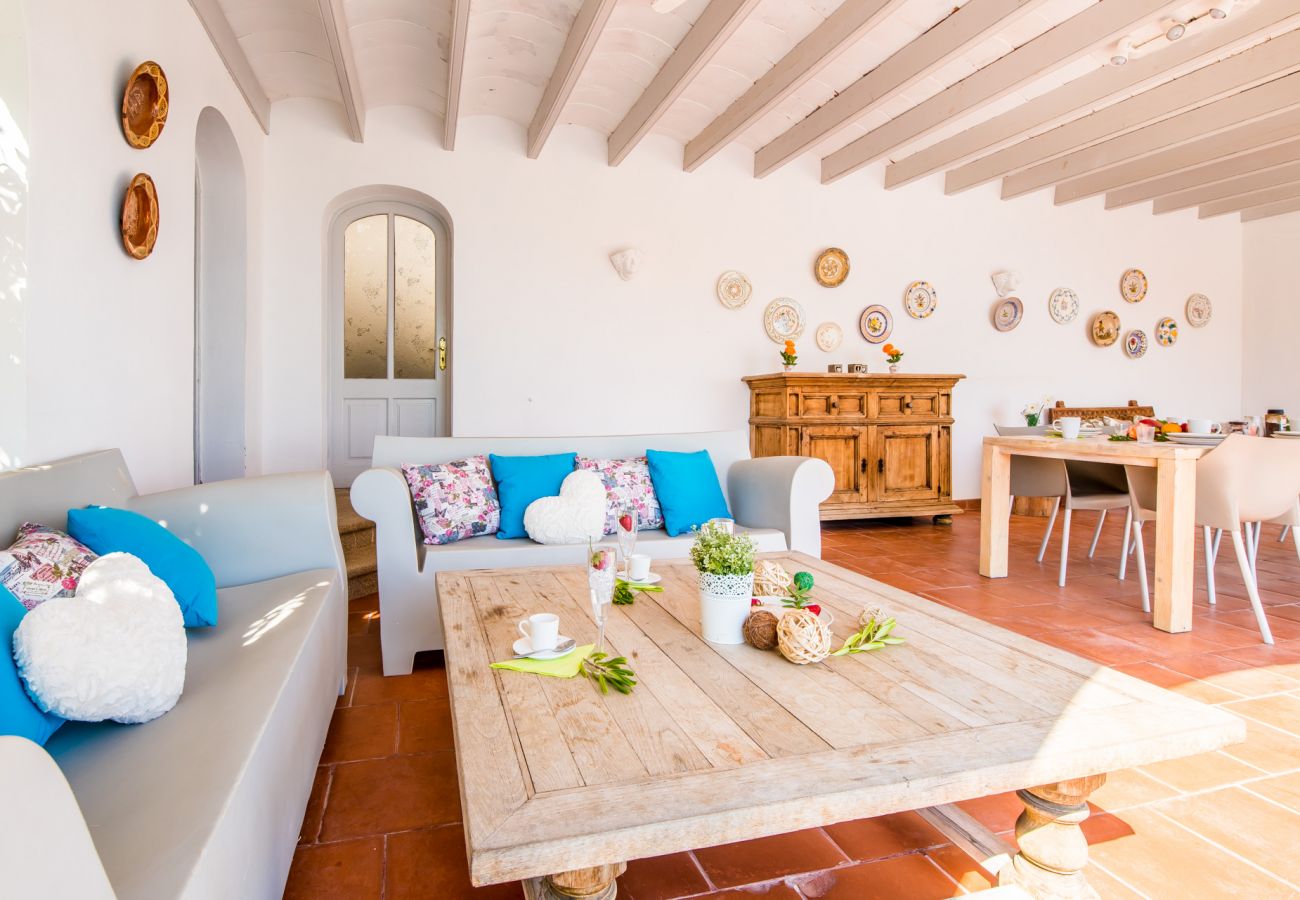 Maison à Capdepera - Maison Mallorca Ram de Mar avec vue sur la mer et piscine