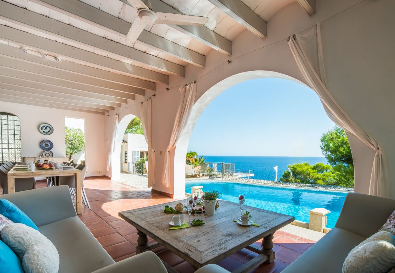 Maison à Capdepera - Maison Mallorca Ram de Mar avec vue sur la mer et piscine