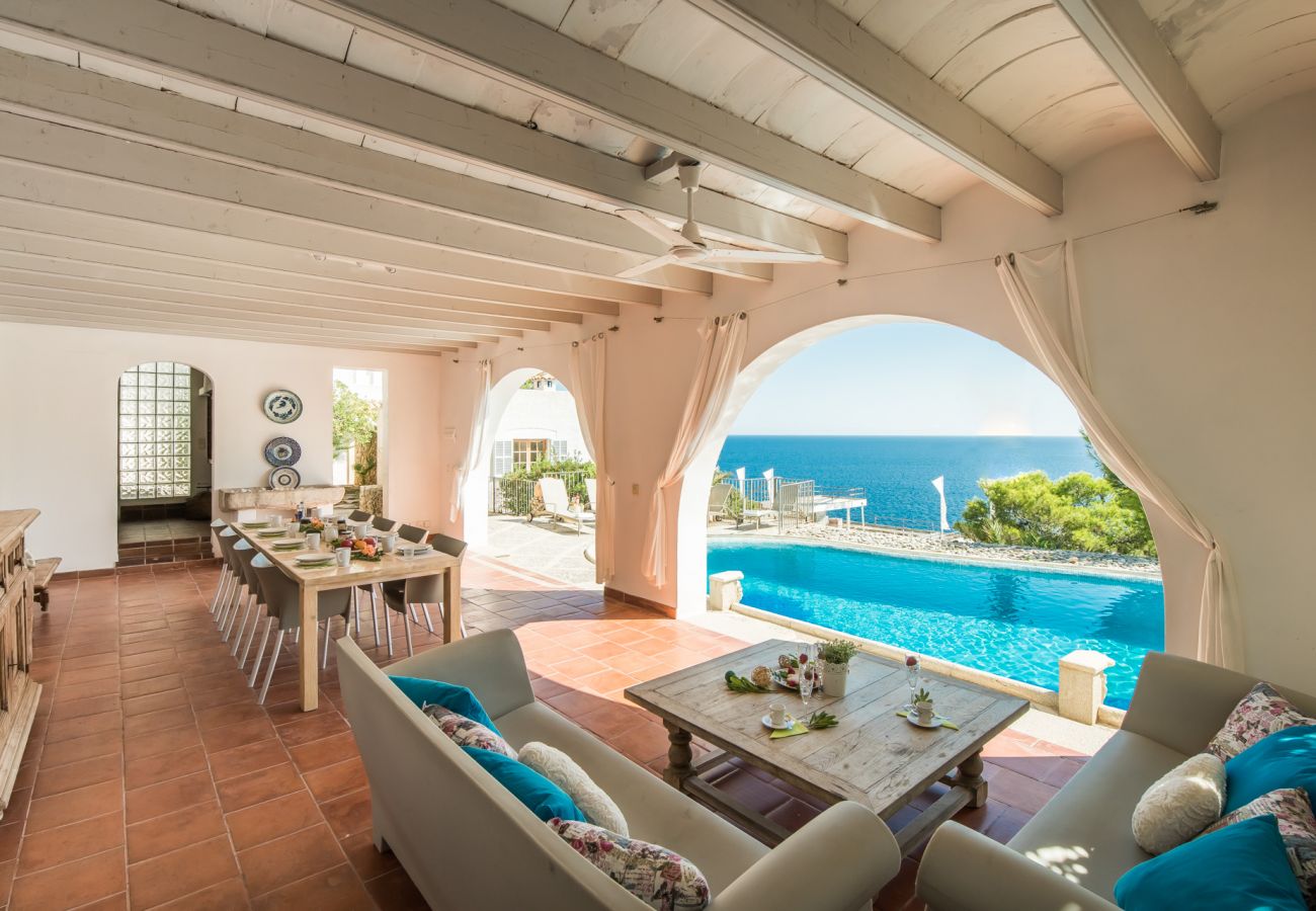 Maison à Capdepera - Maison Mallorca Ram de Mar avec vue sur la mer et piscine