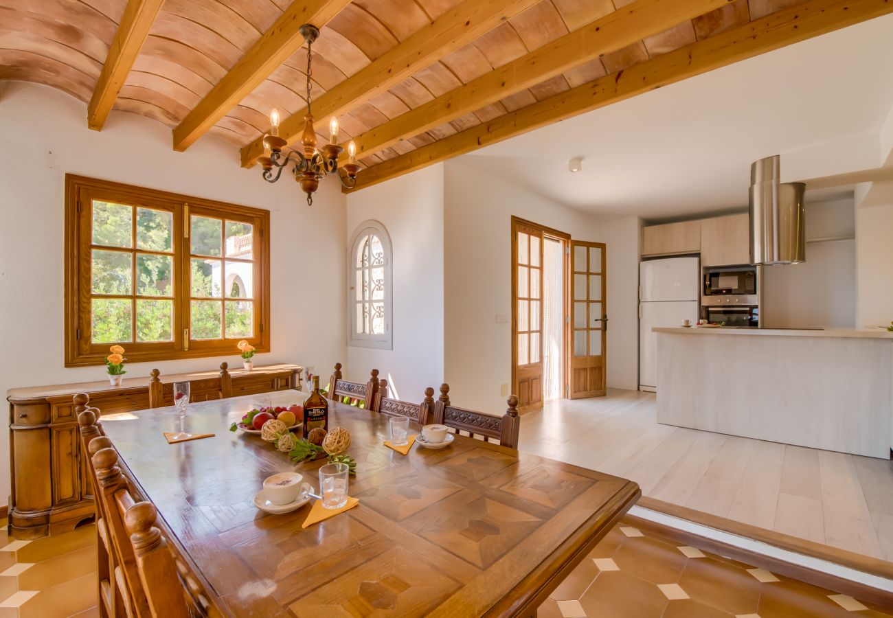 Maison à Capdepera - Maison Mallorca Ram de Mar avec vue sur la mer et piscine