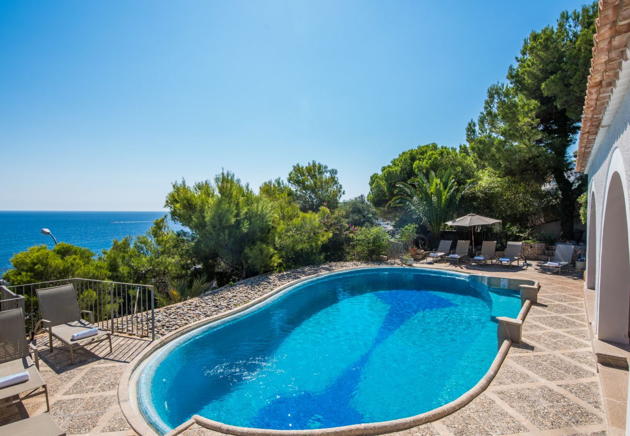 Maison à Capdepera - Maison Mallorca Ram de Mar avec vue sur la mer et piscine