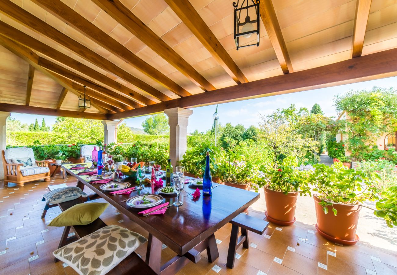 Domaine à Pollensa - Finca rurale pour 12 personnes La Rosaleda Pollensa avec piscine