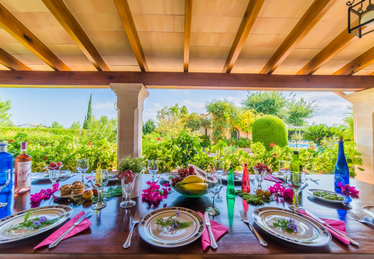 Domaine à Pollensa - Finca rurale pour 12 personnes La Rosaleda Pollensa avec piscine