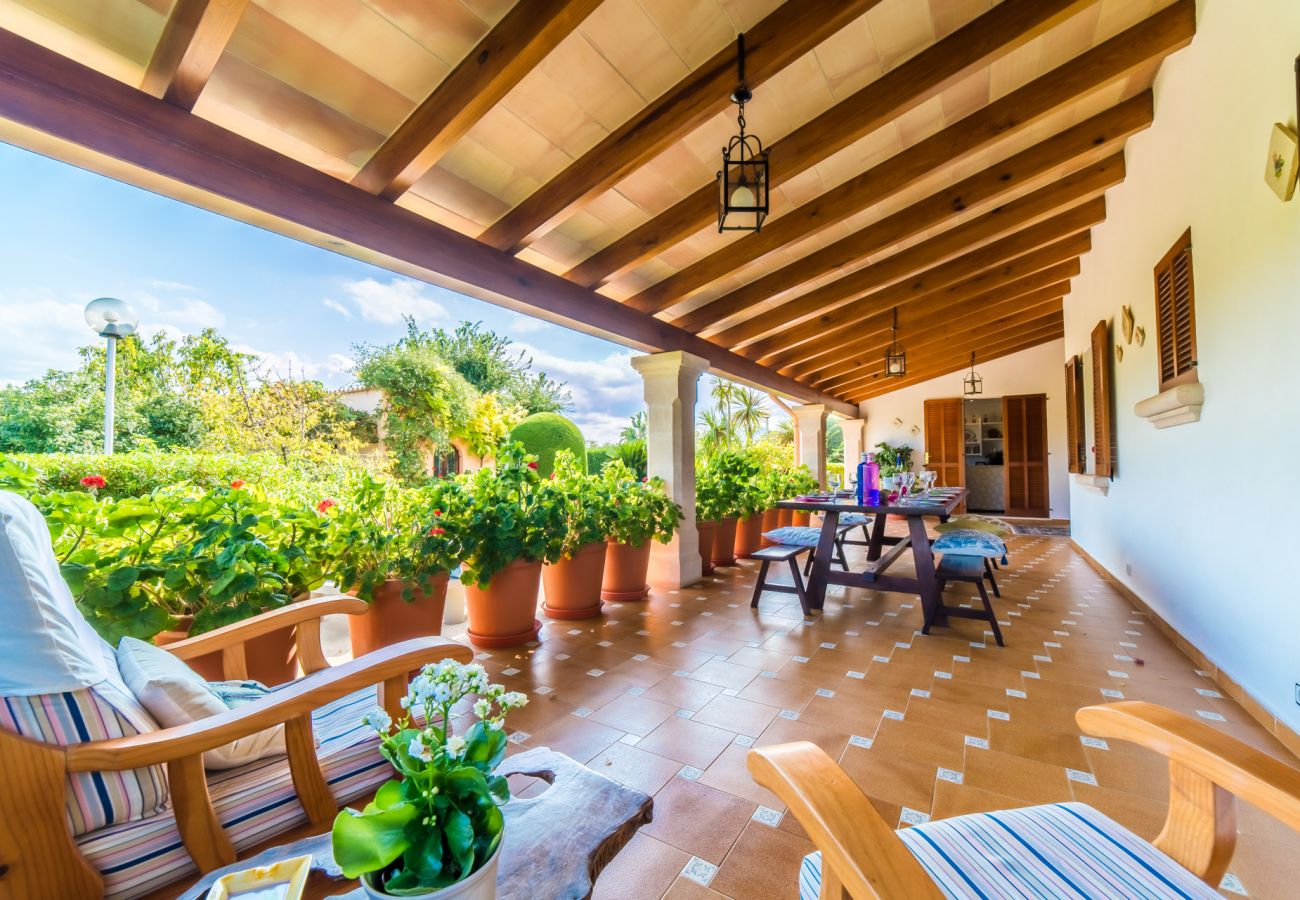 Domaine à Pollensa - Finca rurale pour 12 personnes La Rosaleda Pollensa avec piscine