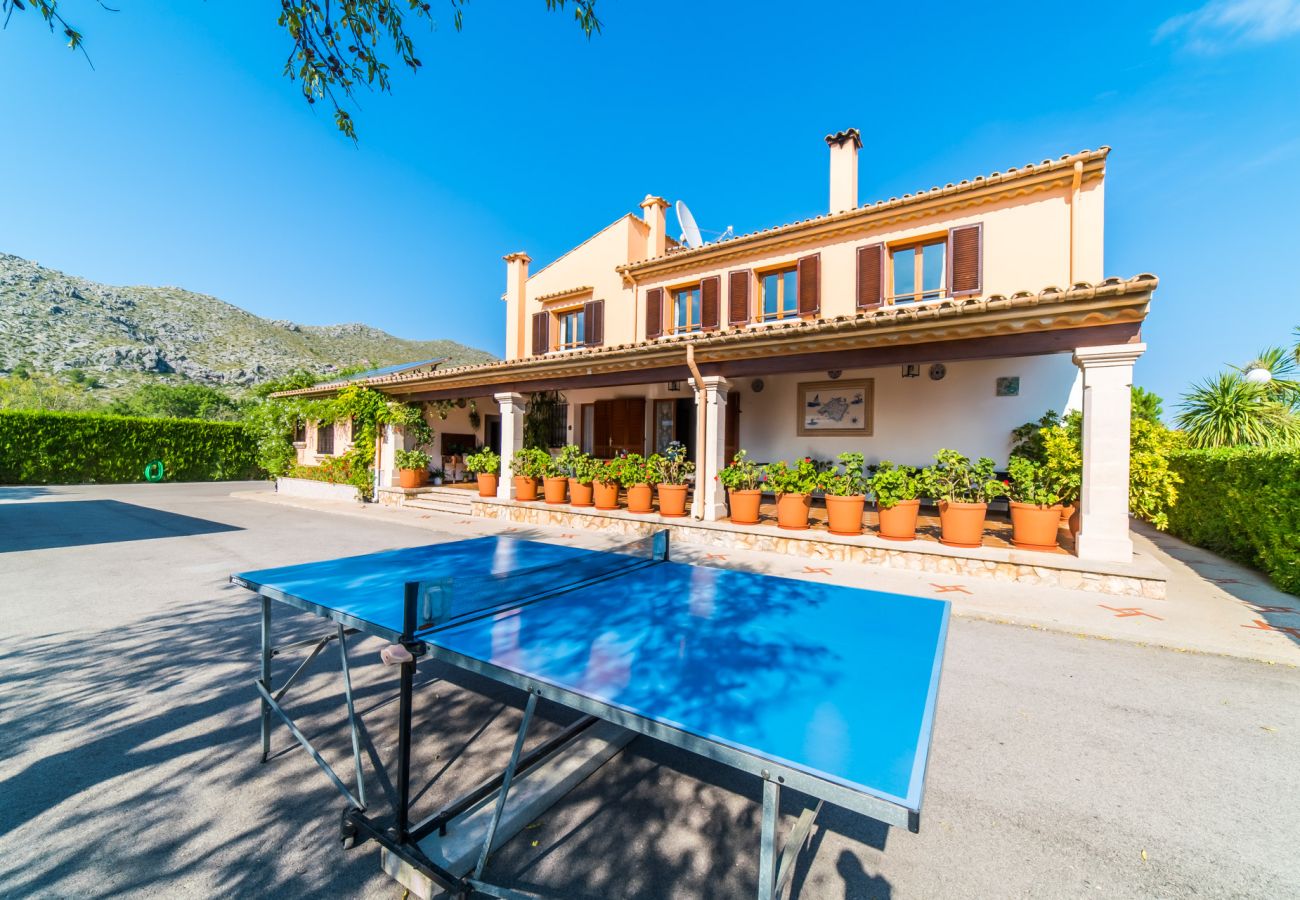 Domaine à Pollensa - Finca rurale pour 12 personnes La Rosaleda Pollensa avec piscine