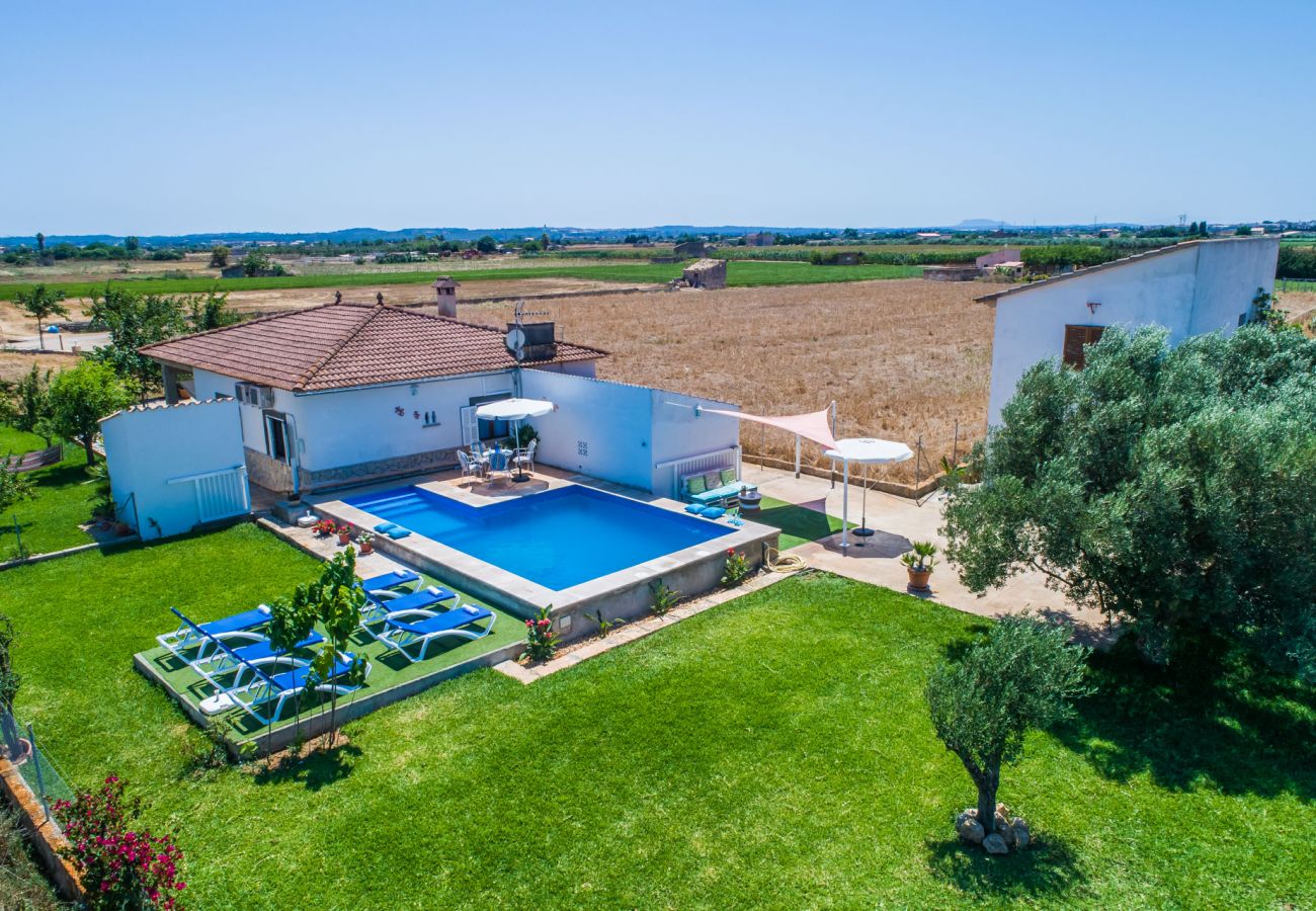 Domaine à Sa Pobla - Finca durable Sa Vela de Son Puig à Majorque.