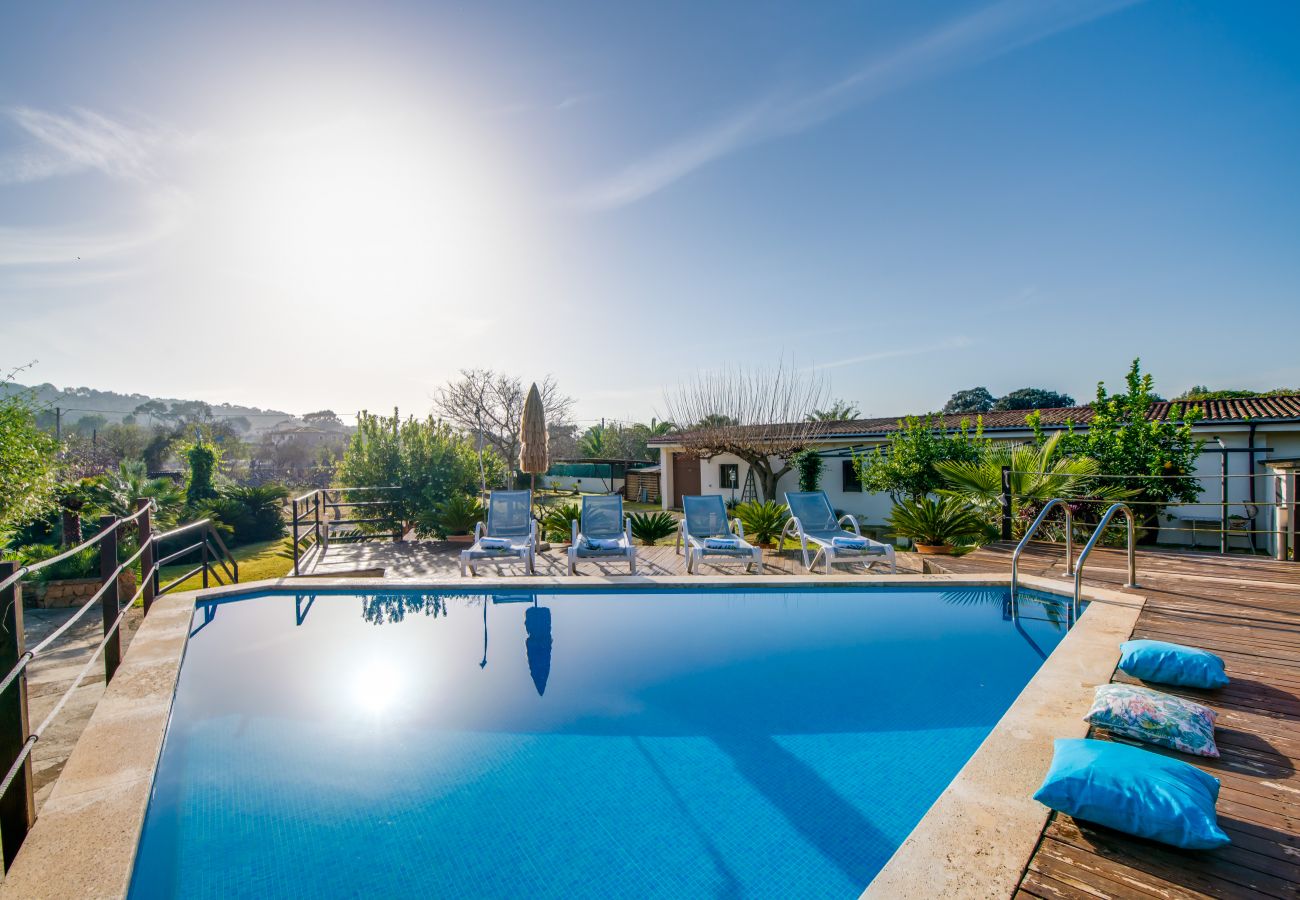 Domaine à Alcudia - Finca Alcudia Sa Vinya Vella près de la plage avec piscine