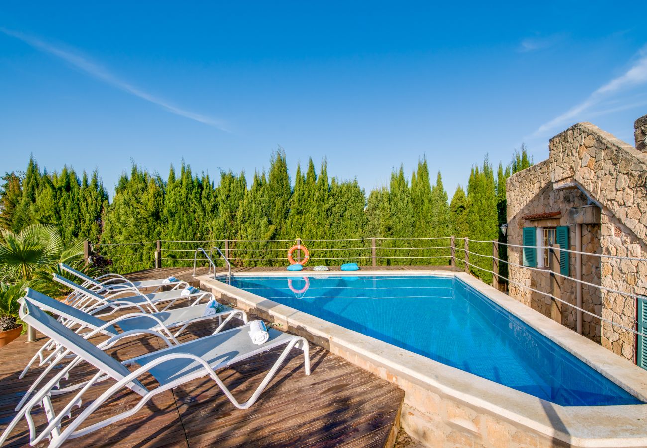 Domaine à Alcudia - Finca Alcudia Sa Vinya Vella près de la plage avec piscine