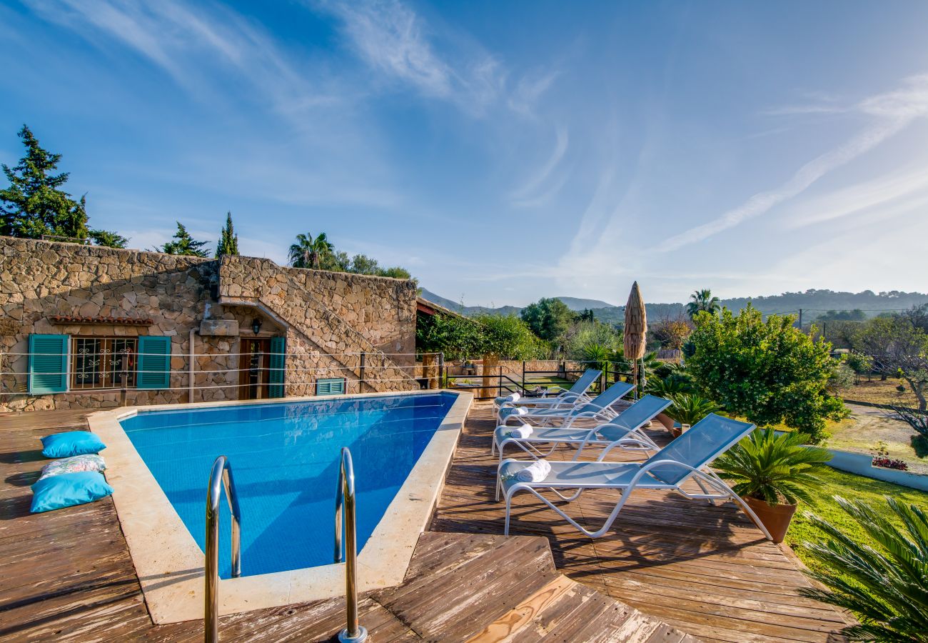 Domaine à Alcudia - Finca Alcudia Sa Vinya Vella près de la plage avec piscine