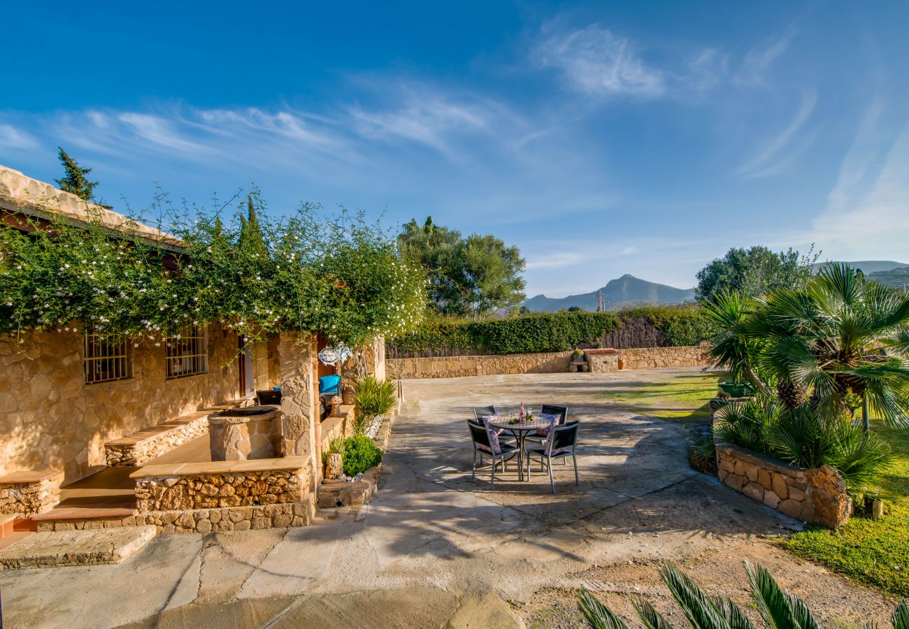 Domaine à Alcudia - Finca Alcudia Sa Vinya Vella près de la plage avec piscine