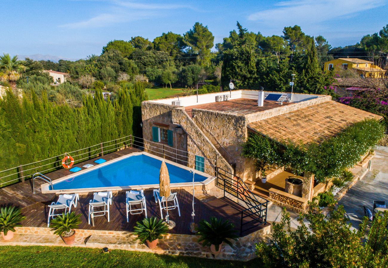 Domaine à Alcudia - Finca Alcudia Sa Vinya Vella près de la plage avec piscine