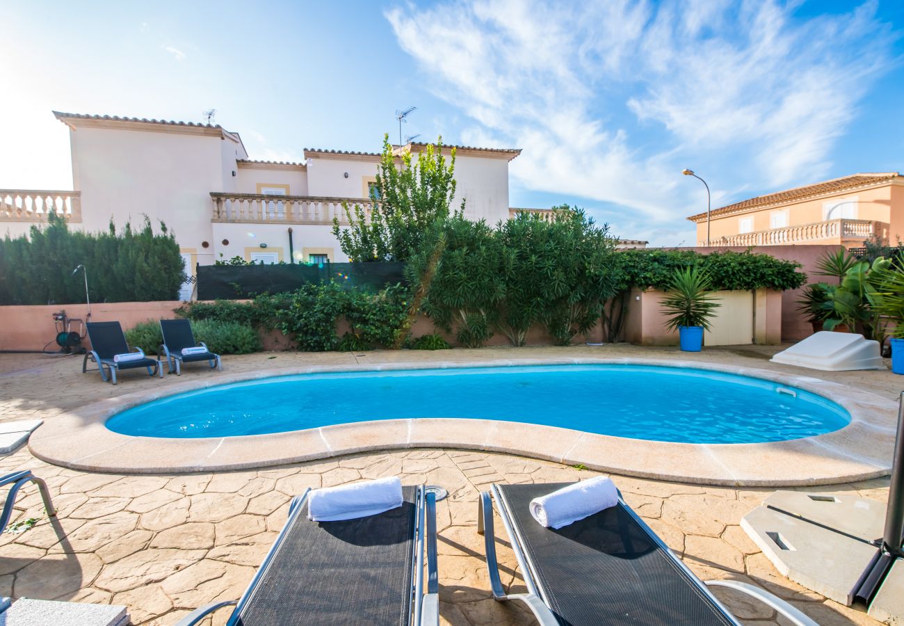 Maison avec barbecue et piscine au sud de Majorque