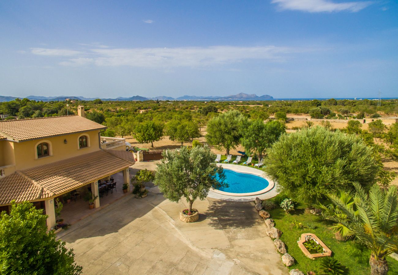 Domaine à Santa Margalida - Finca Vernissa à côté de Can Picafort avec piscine privée