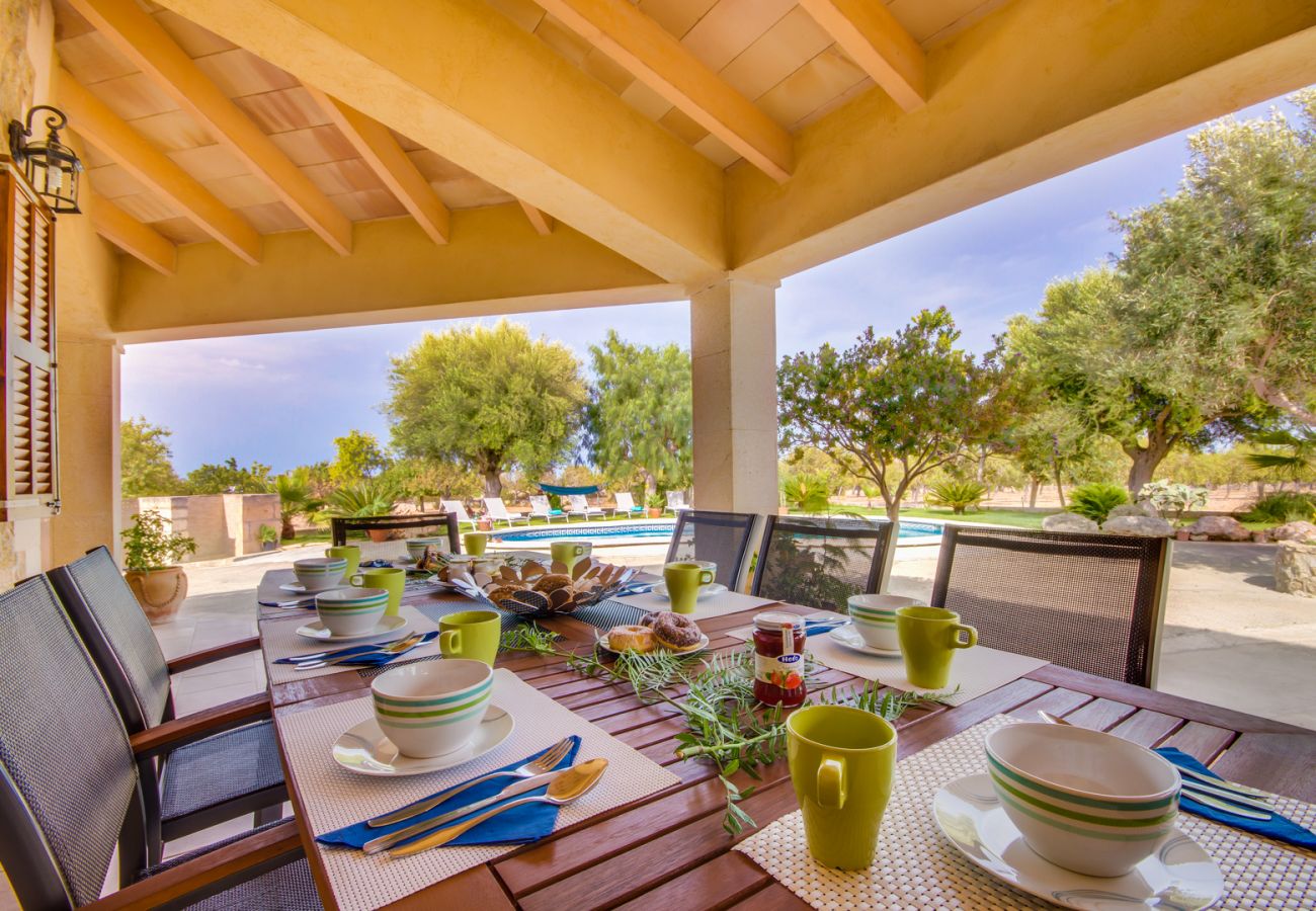 Domaine à Santa Margalida - Finca Vernissa à côté de Can Picafort avec piscine privée