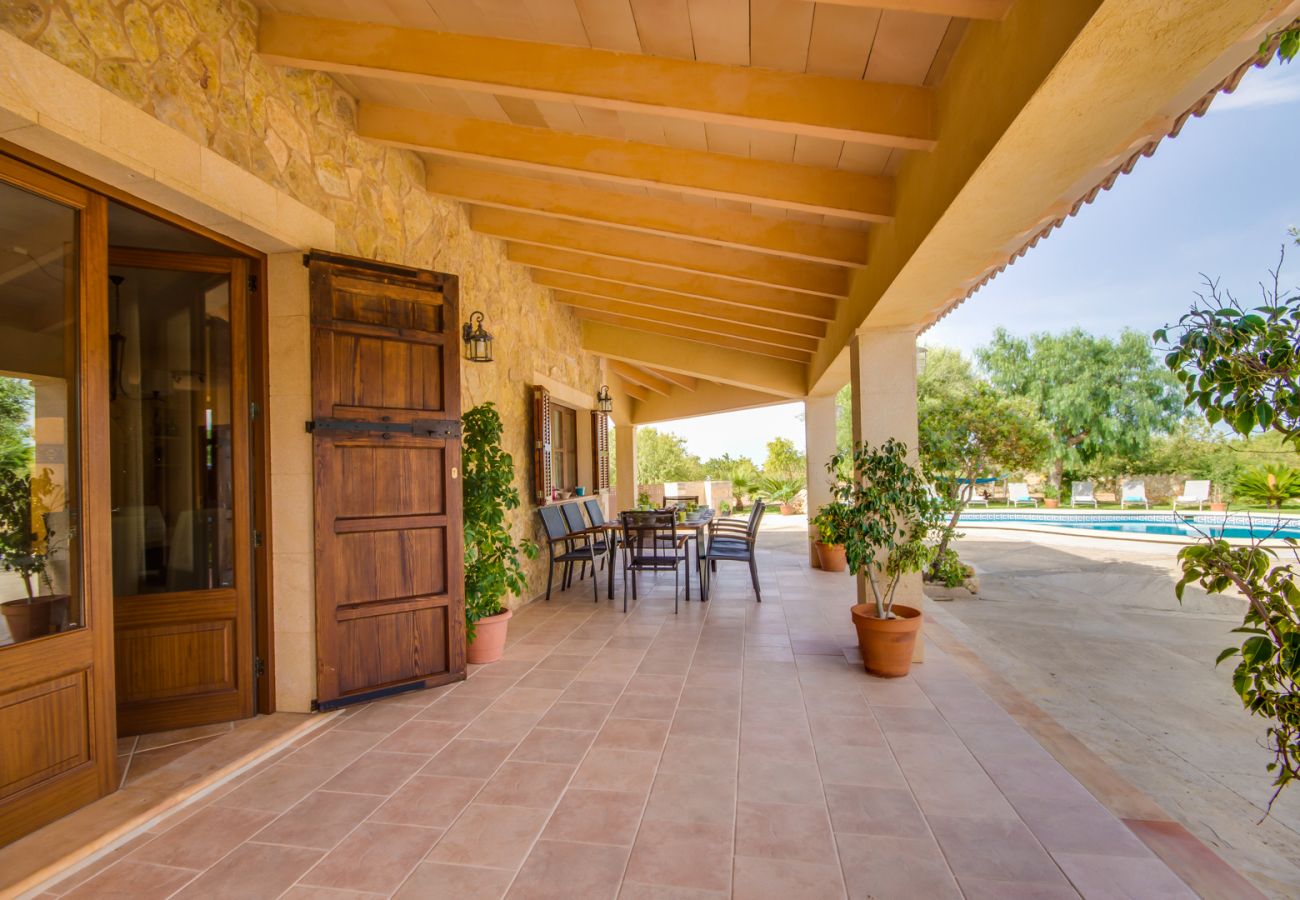 Domaine à Santa Margalida - Finca Vernissa à côté de Can Picafort avec piscine privée