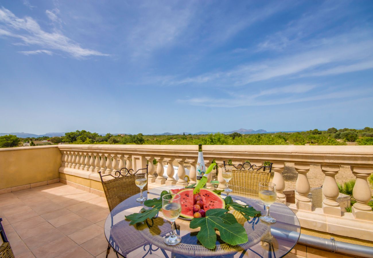 Domaine à Santa Margalida - Finca Vernissa à côté de Can Picafort avec piscine privée