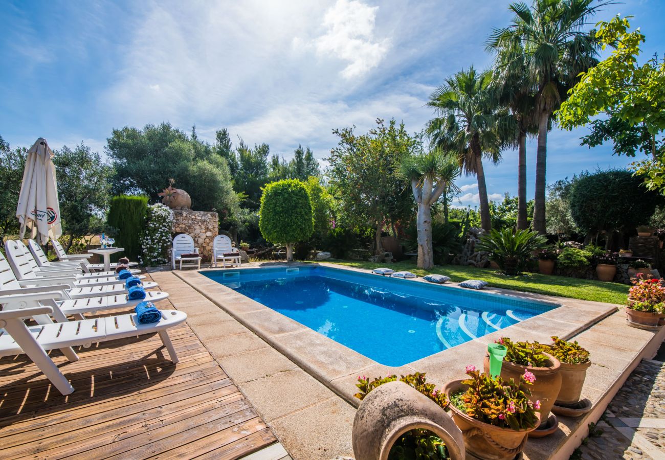 Domaine à Inca - Finca rurale à Majorque, Villa Erika avec piscine